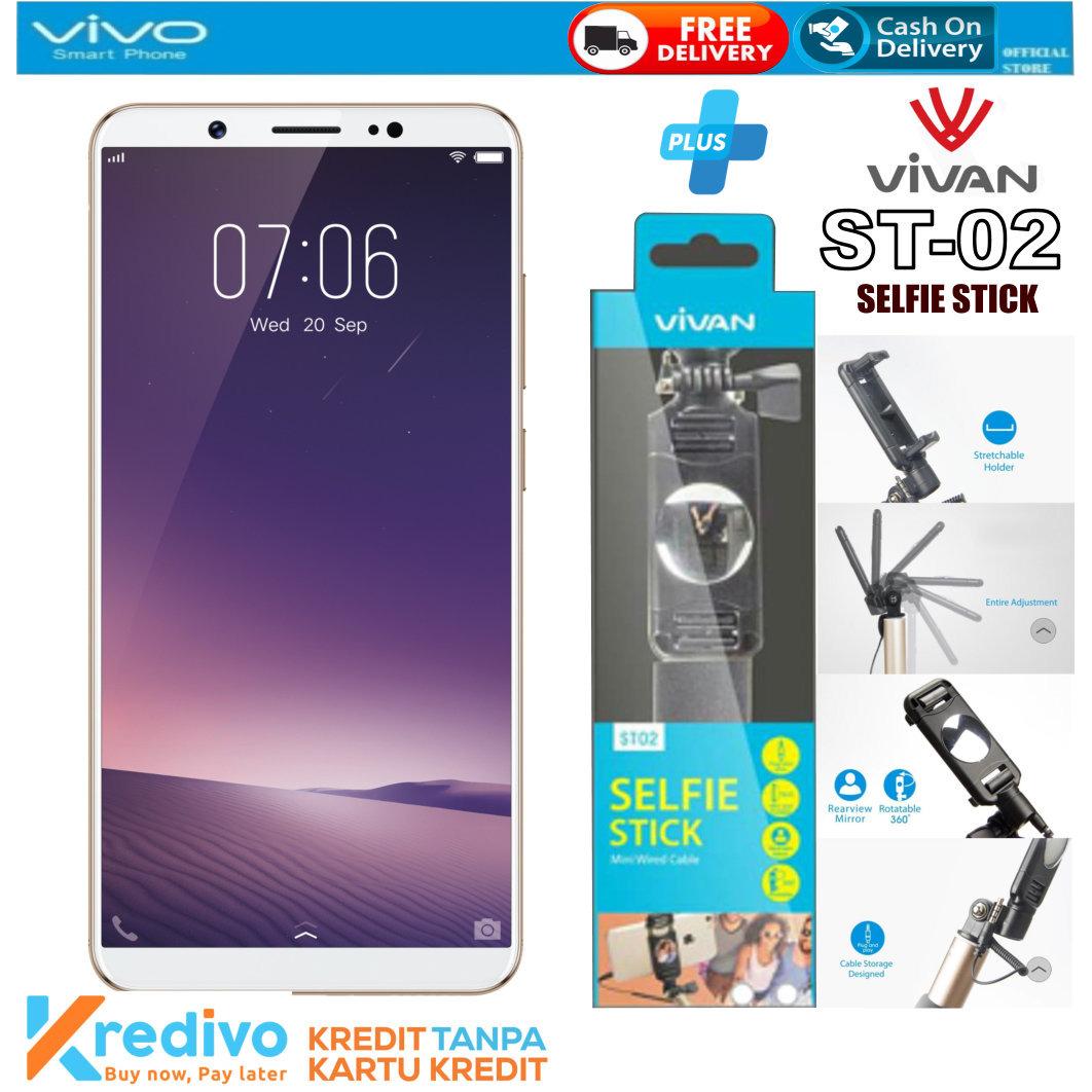 VIVO V7 4/32 GB Plus Selfie Stick Vivan ST02 Original Cash & Kredit Tanpa Kartu Kredit VIVO V7 4/32 GB Plus Selfie Stick Vivan ST02 Original Cash & Kredit Tanpa Kartu Kredit