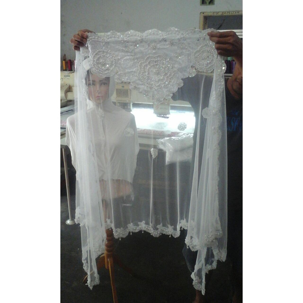 Best Seller - Aksesoris Kerudung Veil Pengantin Wanita Slayer Wedding