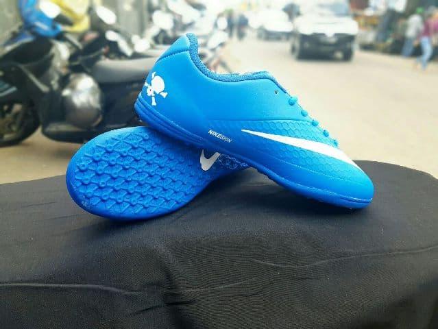 Promo Sepatu Nike HyperVenom Futsal Full Black Pria Sporty Running original