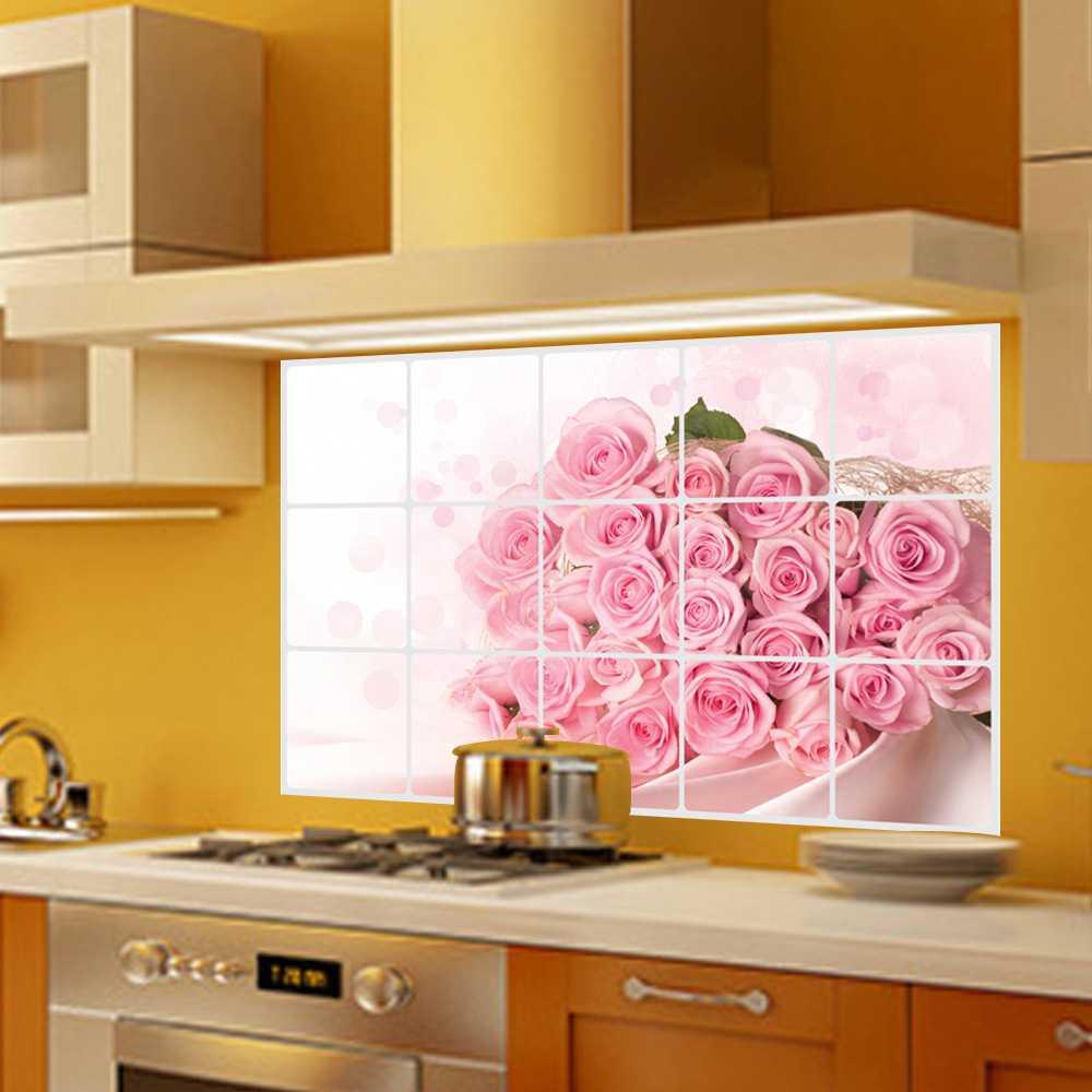 Wall Sticker Hiasan Dinding Dapur Kamar Anti Minyak Wallpaper Lucu HGD