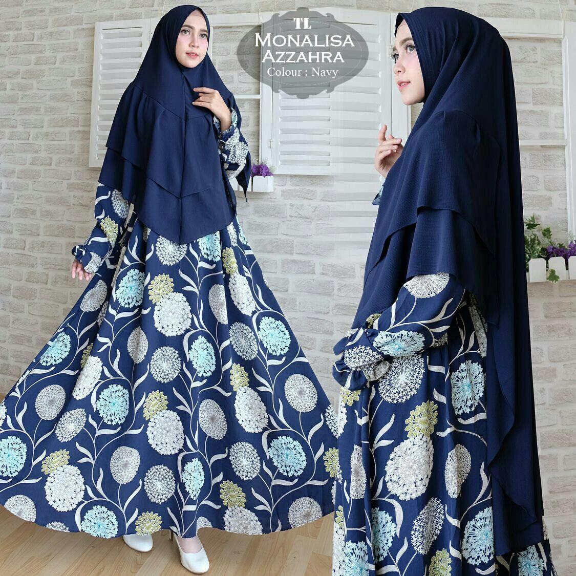 Kafis shop - Syar'i Monalisa Azzahra - Gamis Wanita