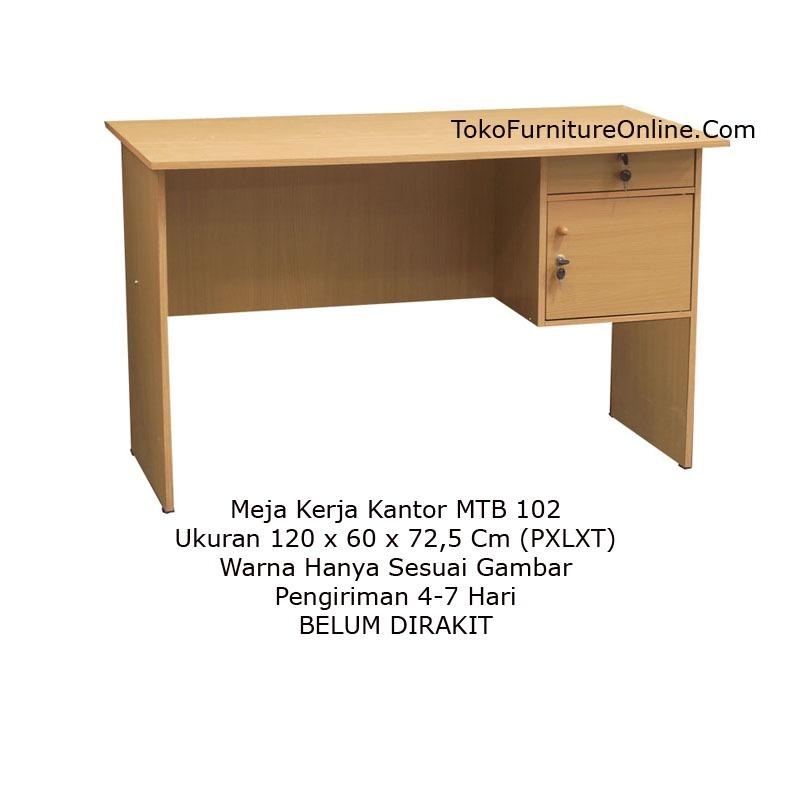 Meja kerja kantor komputer laptop belajar MTB 102