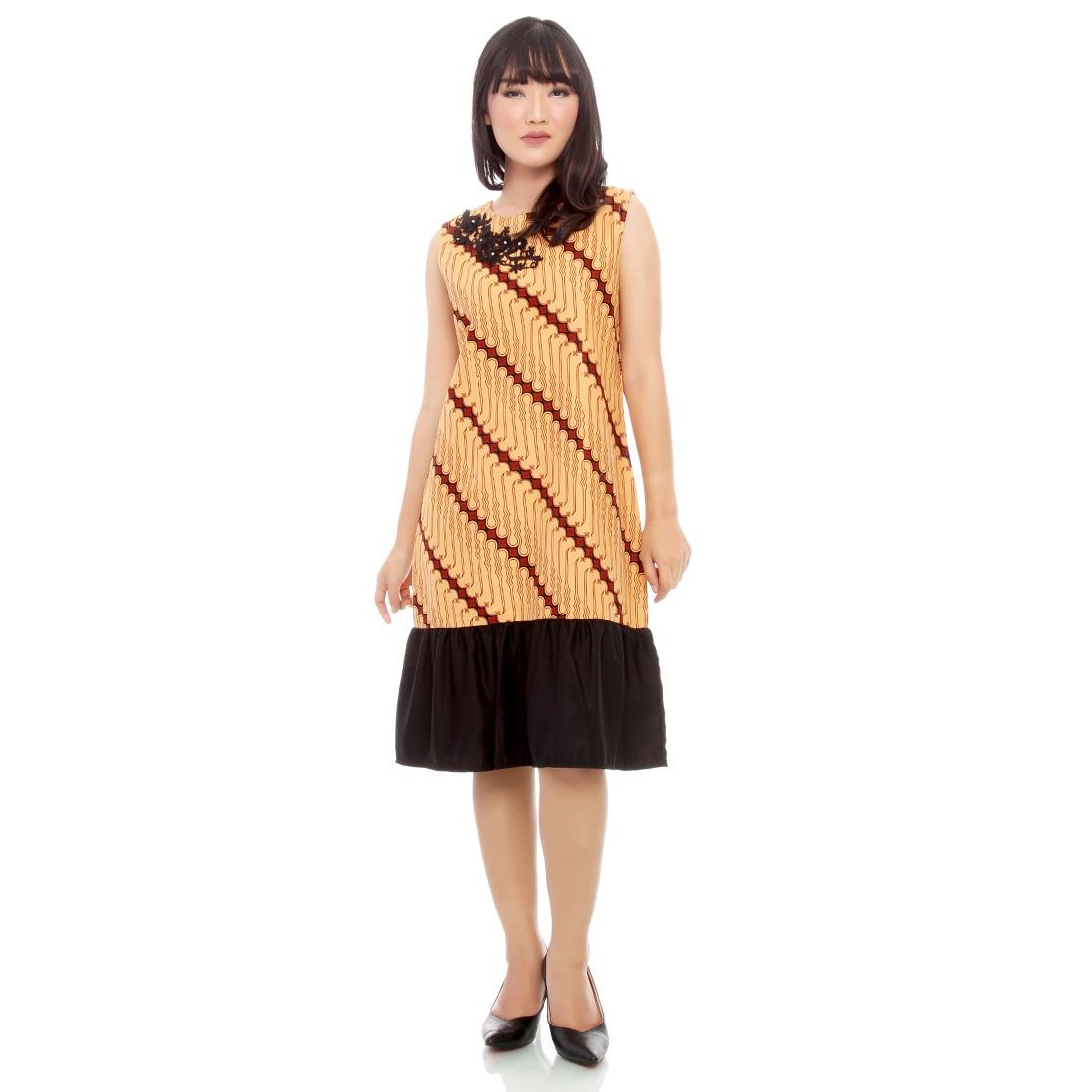 Batik Putri Jelita - Dress Batik 084 - NG 026 Lasem