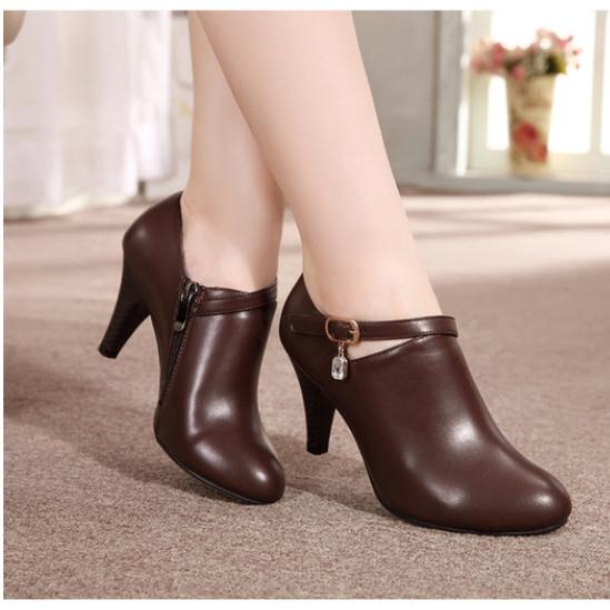 SEPATU HIGH HEELS OG01 COKLAT