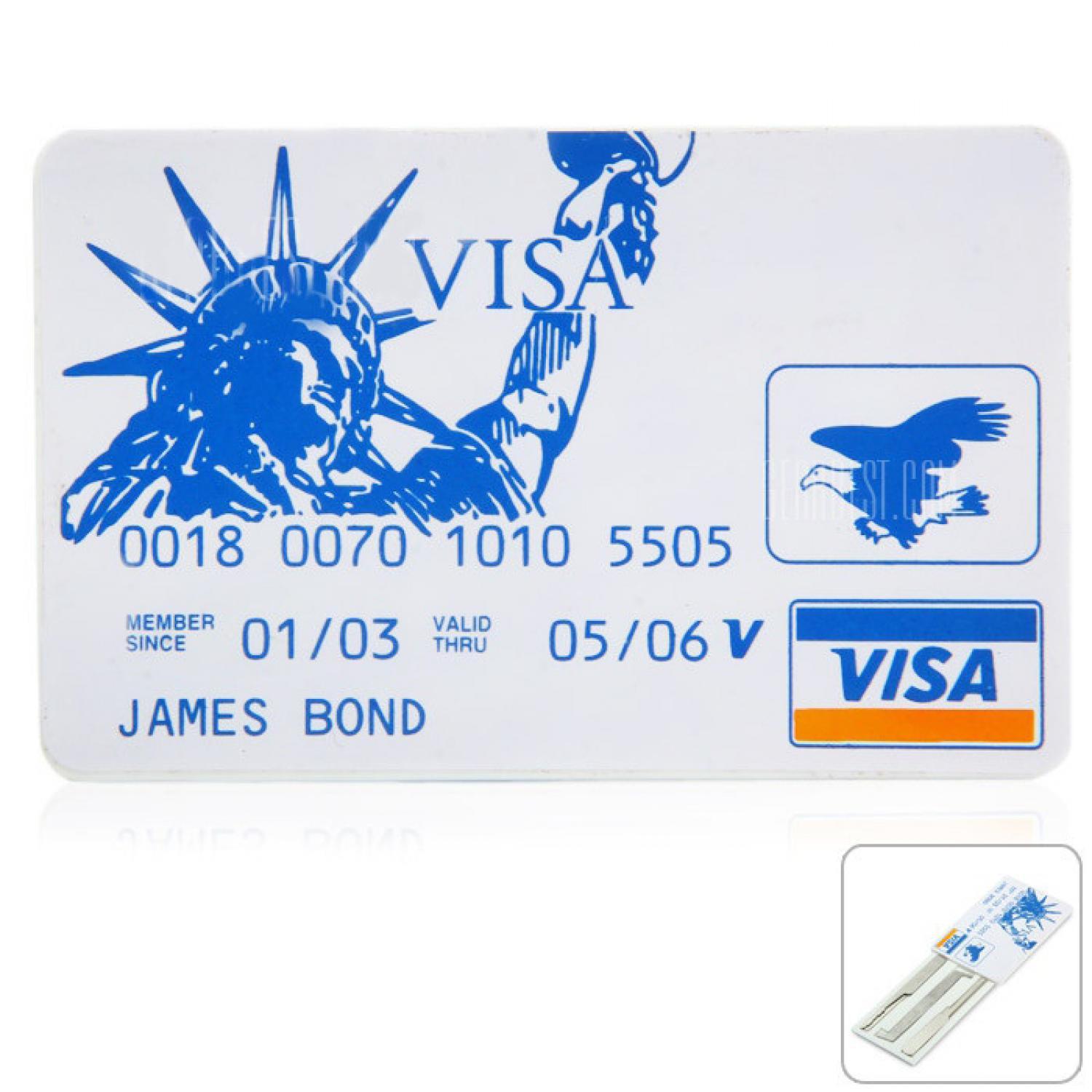 Pembuka Gembok / Credit Card Lock Pick Set Januari 2019 - 5 Pembuka Gembok / Credit Card Lock Pick Set - 5
