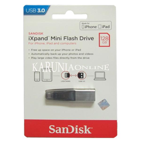 SanDisk iXpand Mini 128GB OTG Flash Drive for iPhone iPad