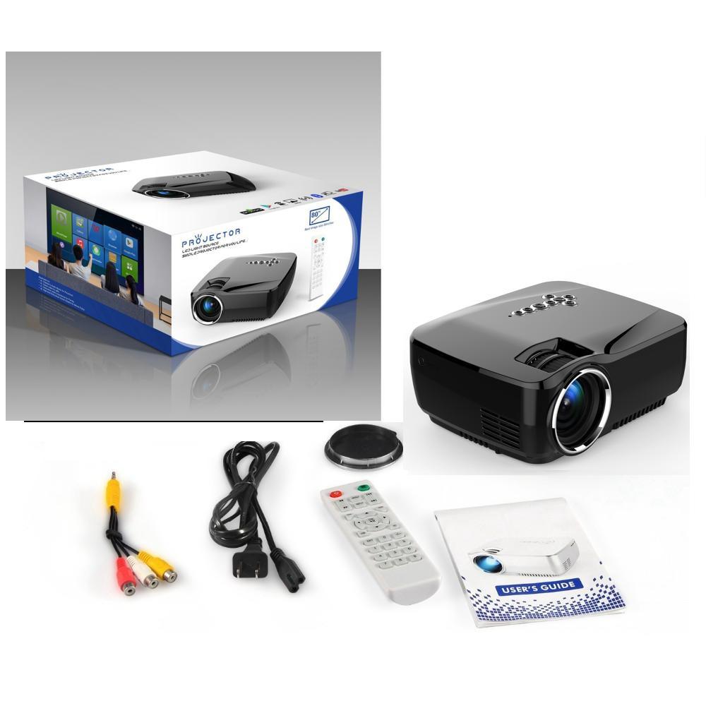 LED GP70UP Mini Projector with Android 4.4 1200 lms TV Tuner