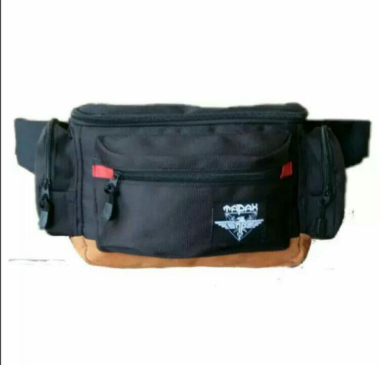 Tas Pria Waistbag Black