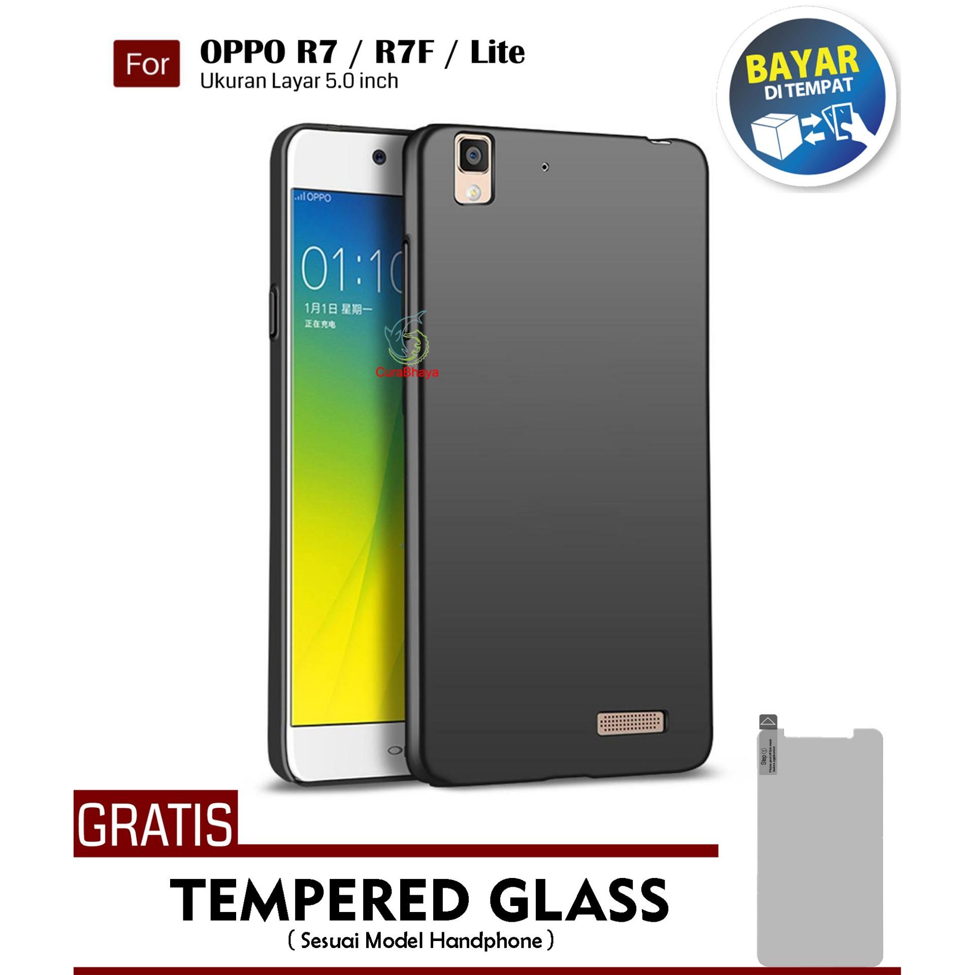 MidNight Oppo R7 / R7F / Lite | Slim Case Black Matte Softcase Premium Baby Skin
