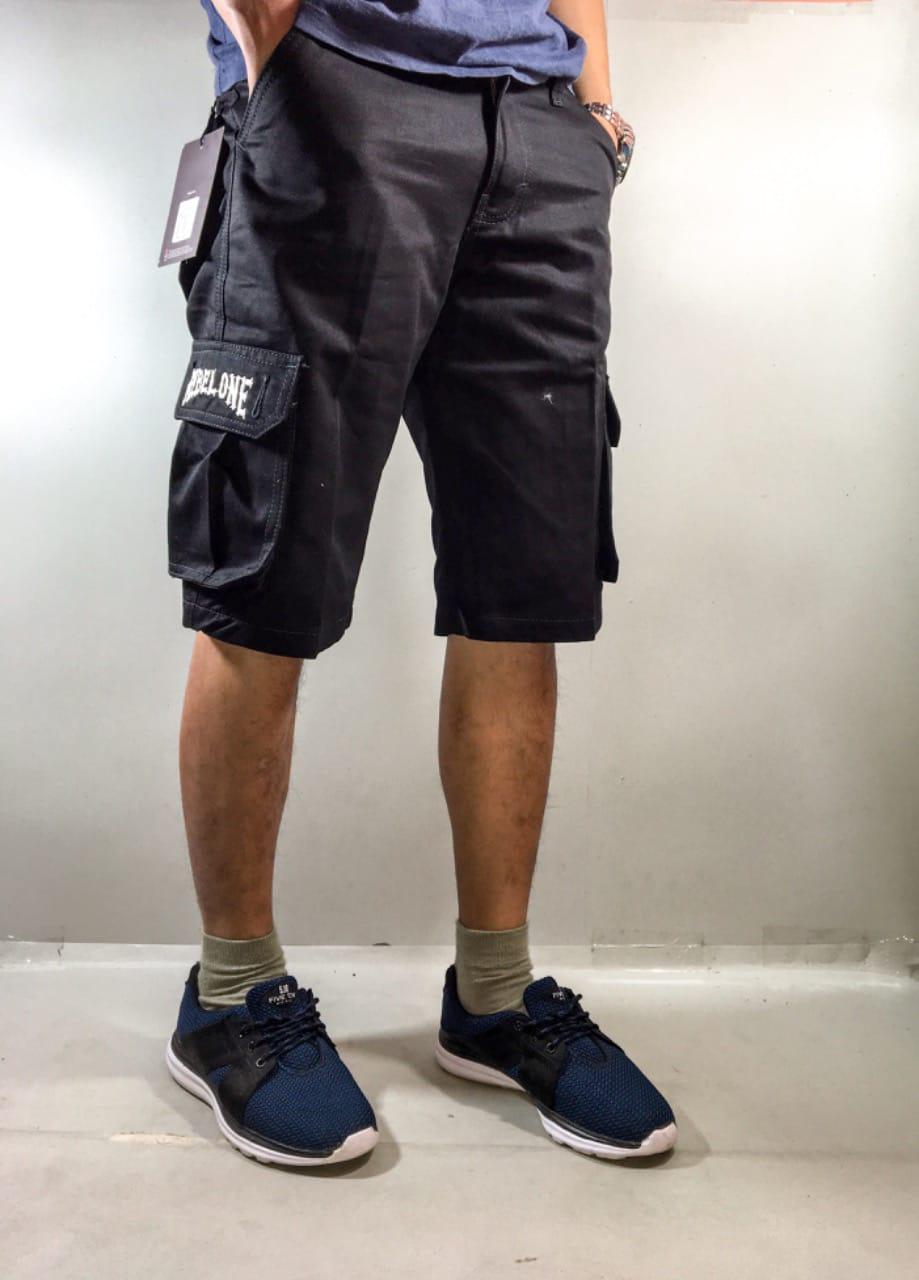 Celana Cargo Pendek Pria Cargo RBL ( Hitam ) Januari 2019 - 3 Celana cargo pendek pria cargo RBL ( hitam ) - 3