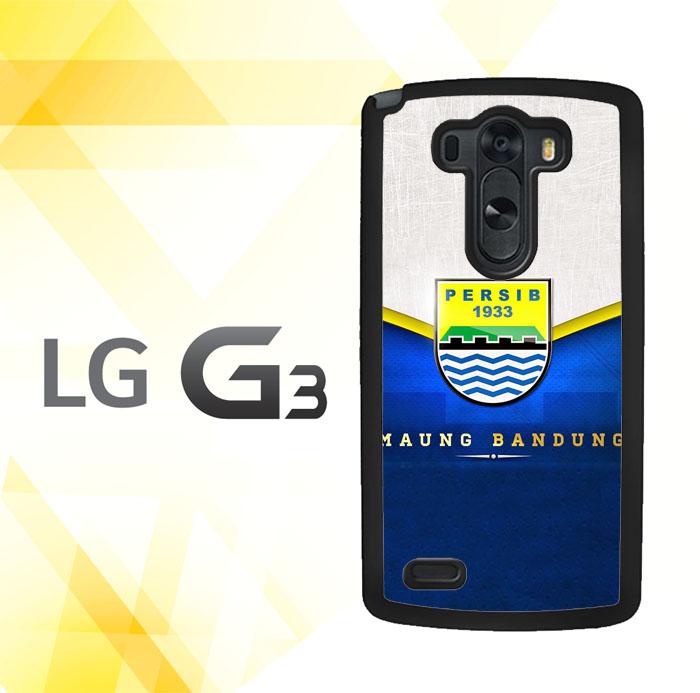 Casing gambar motif HARDCASE untuk hp LG G3 Non Stylus Persib Bandung