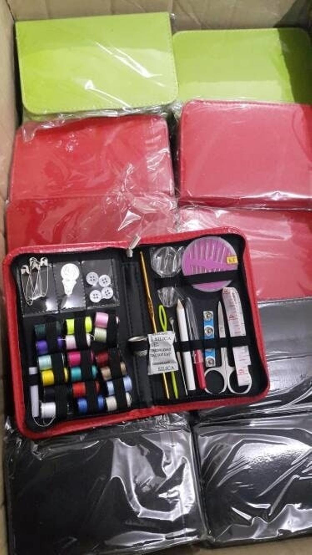 PAKET Alat jahit Dompet peralatan benang jarum lengkap TRAVEL SET UNIK di lapak SUPLIER GROSIR SURABAYA supliersurabaya