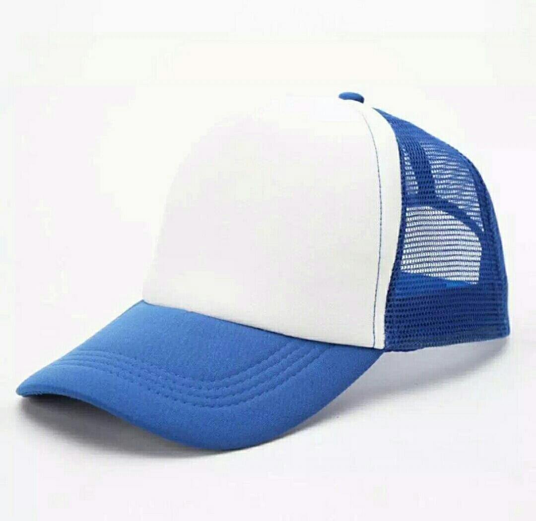 Topi Trucker Jaring Polos Multy Warna