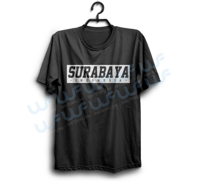Kaos Surabaya Indonesia Cocok Untuk Oleh Oleh Bisa Request