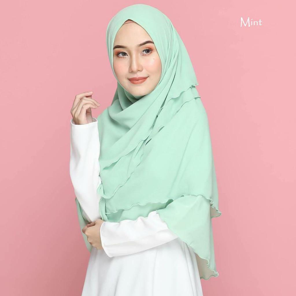 JUAL HIJAB ZIPPER 3IN1