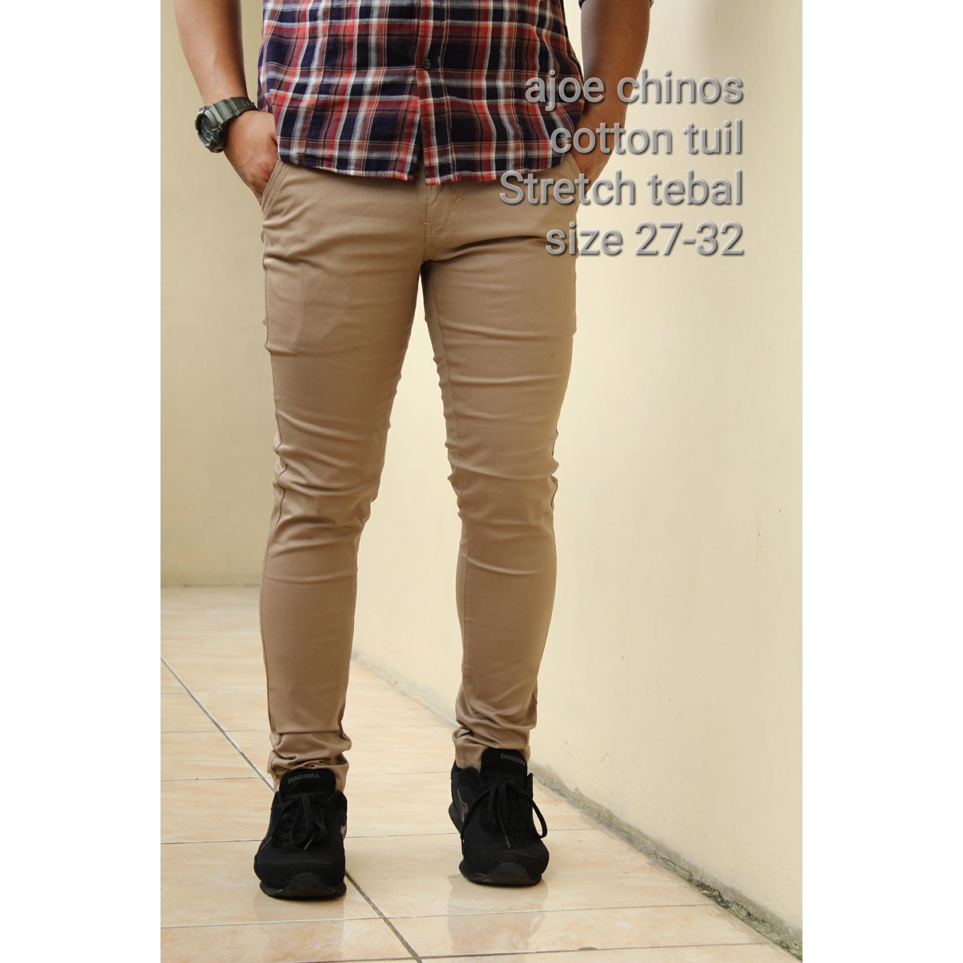 HARGA PROMO mr joe Celana Chino Pria Slimfit Celana Pria Terlaris skiny