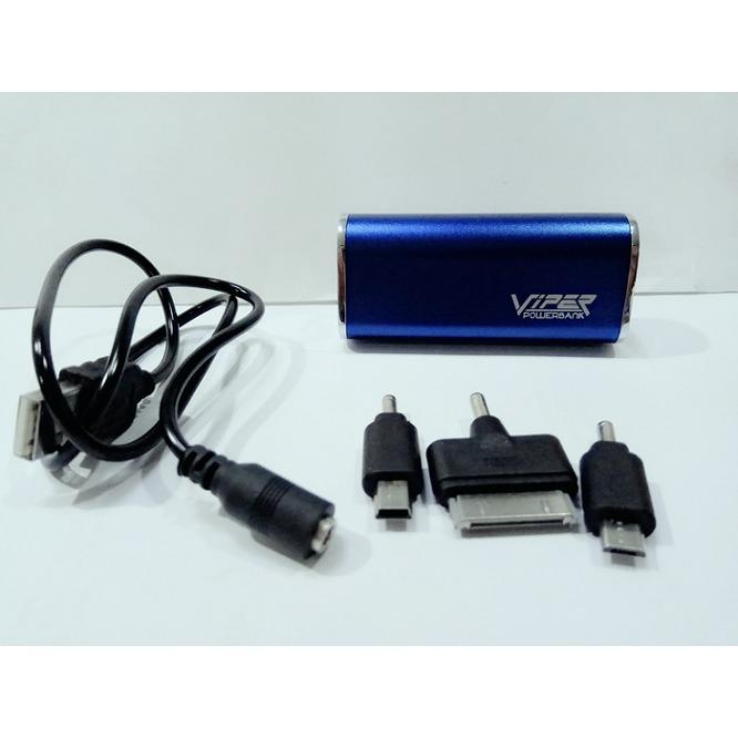 Perfection Powerbank Power Bank Real 3500 Mah dgn 3 Kabel, Bisa utk Nexian G900 dan Esia