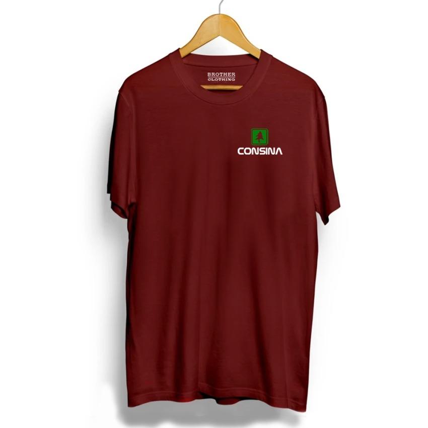 Brother Store Kaos Distro Consina Logo Little White Premium