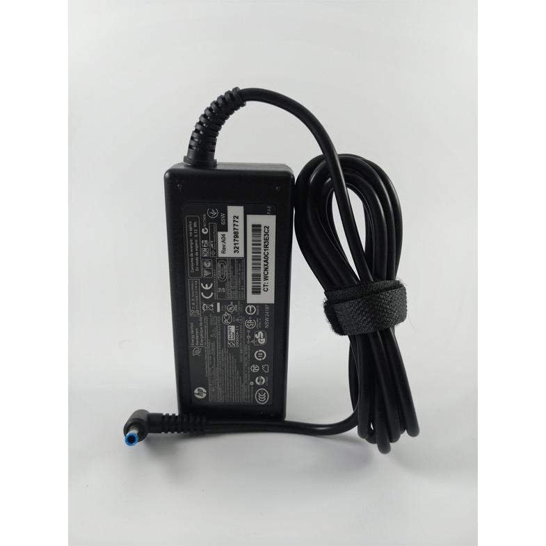 HP Original Adaptor Charger Laptop Notebook 19.5v 3.33a Kepala Biru Berikut Kabel Power