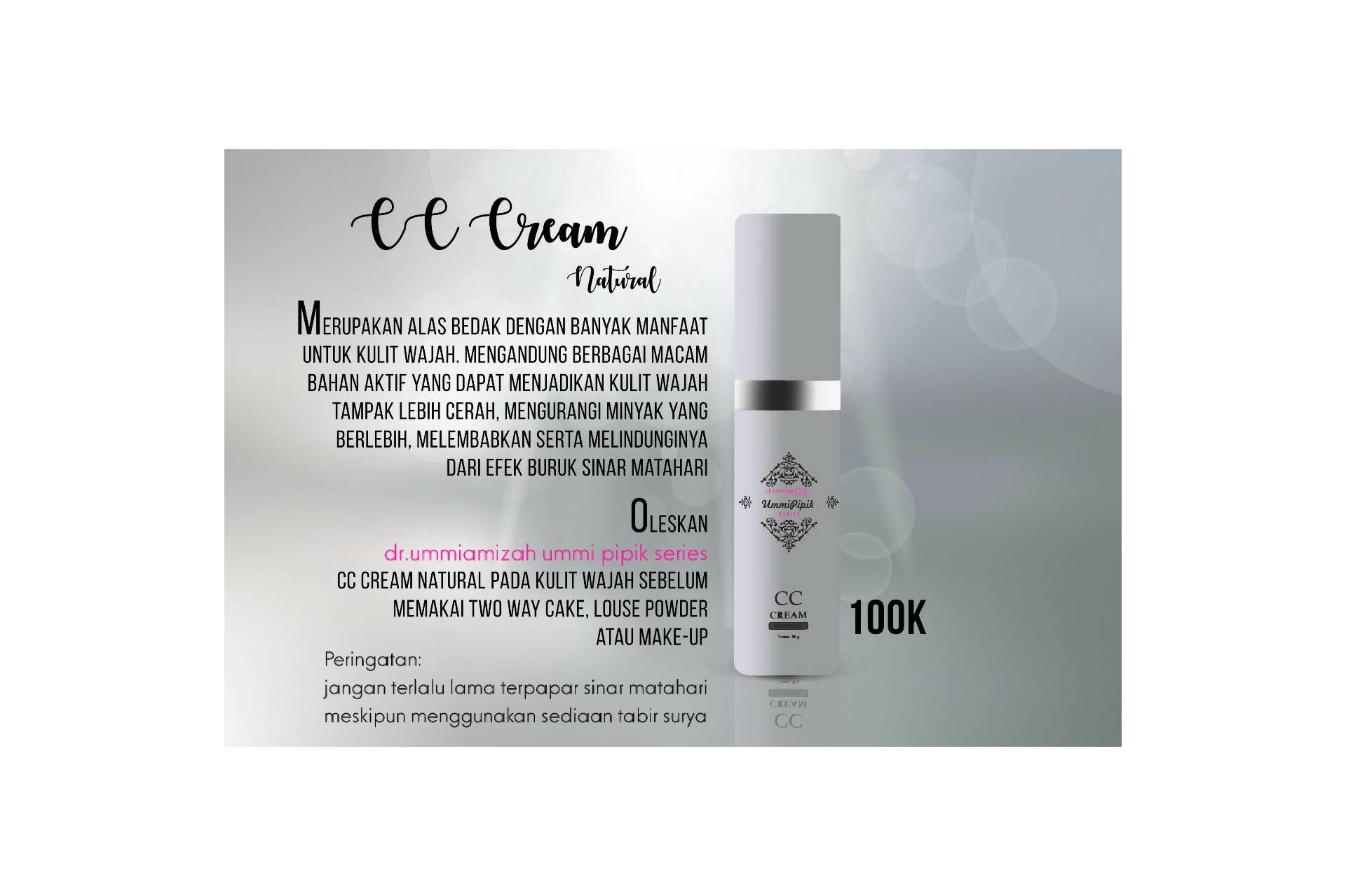 CC Cream Natural Produk Ummi Pipik Series