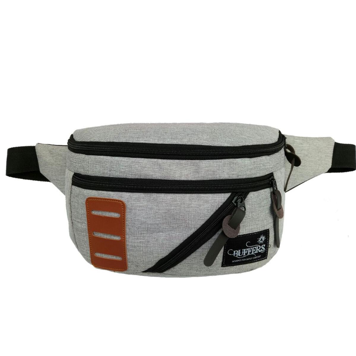 tas selempang pria waistbag buffer denim tas pinggang