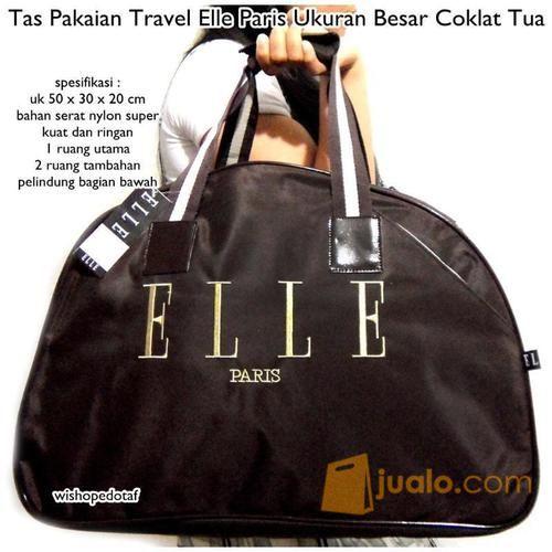 BGC Tas Travel Bag Lebaran Super Besar 3 Ruang ( 50 x 30 x 20 ) - Coklat Tua