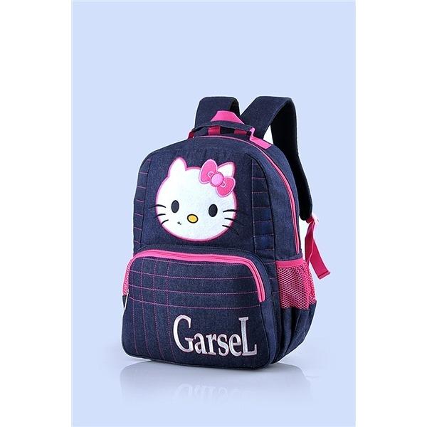 tas punggung / tas ransel anak / tas sekolah anak perempuan / tas bahu anak terbaru prempuan wanita cewek murah / tas anak model jeans ransel terbaru fju 013