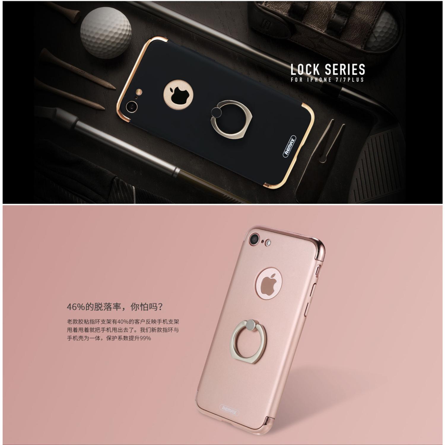 Remax Lock Series Case with iRing for iPhone 7/8