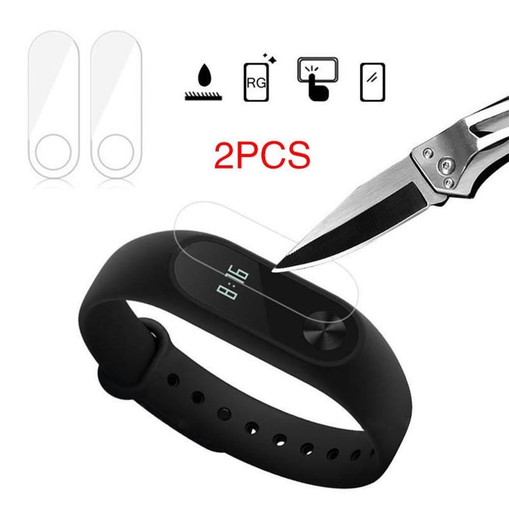 Anti Gores Screen Protector Pelindung Layar For Xiaomi Mi Band 2 - 2 PCS - Transparent / Transparan Screen Guard Protector Anti Gores Berkualitas