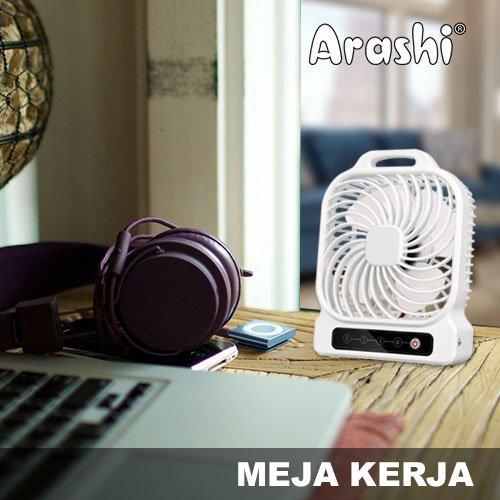 Arashi Greece Kipas Angin Portable Fan AR 138 USB Mini Fan 4 Inch Januari 2019 - 3 Arashi Greece Kipas Angin Portable Fan AR 138 USB Mini Fan 4 inch - 3