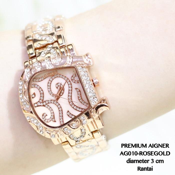 JAM TANGAN ROLEX ROSE GOLD RANTAI GUESS AIGNER BONIA ALBA SUPPLIER HQ