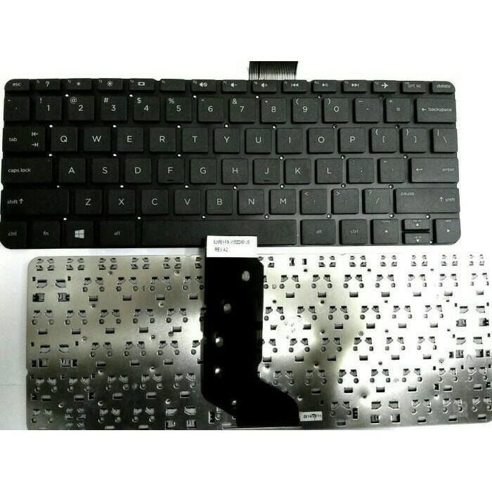 Keyboard Laptop HP Pavilion 11-F103TU 11-F105TU STREAM 11 X360 Hitam