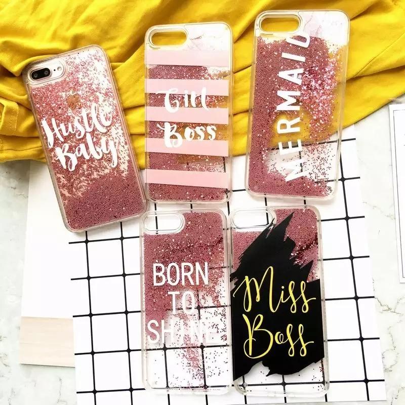 Case for Vivo V9 / V9 Pro Y71 New Bling Water Glitter Pasir Quicksand Soft Diamond