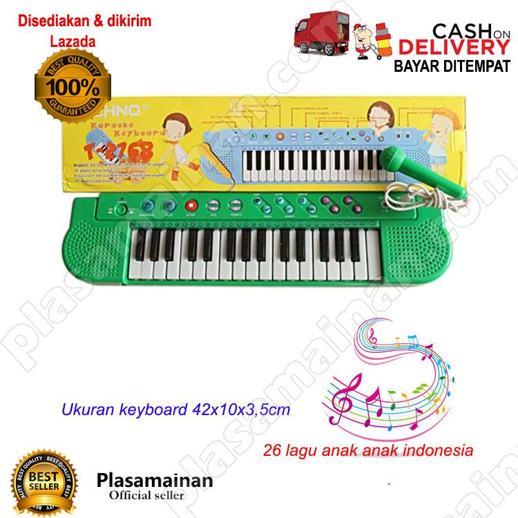 AA Toys Techno Karoke Keyboard T-2768 WARNA ACAK - Mainan Piano Karoke Lagu Indonesia / WARNA RANDOM Januari 2019 - 3 AA Toys Techno Karoke Keyboard T-2768 WARNA ACAK - Mainan Piano Karoke Lagu Indonesia / WARNA RANDOM - 3