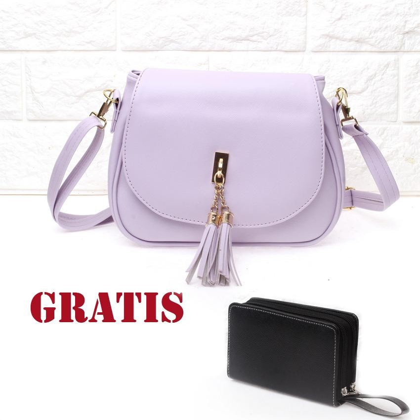 Salvora / fashion wanita /tas / tas wanita / tas mini wanita / tas selempang / tas selempang wanita / tas wanita murah / tas kecil / tas wanita terbaru SV50 GRATIS dompet wanita SV43 hitam