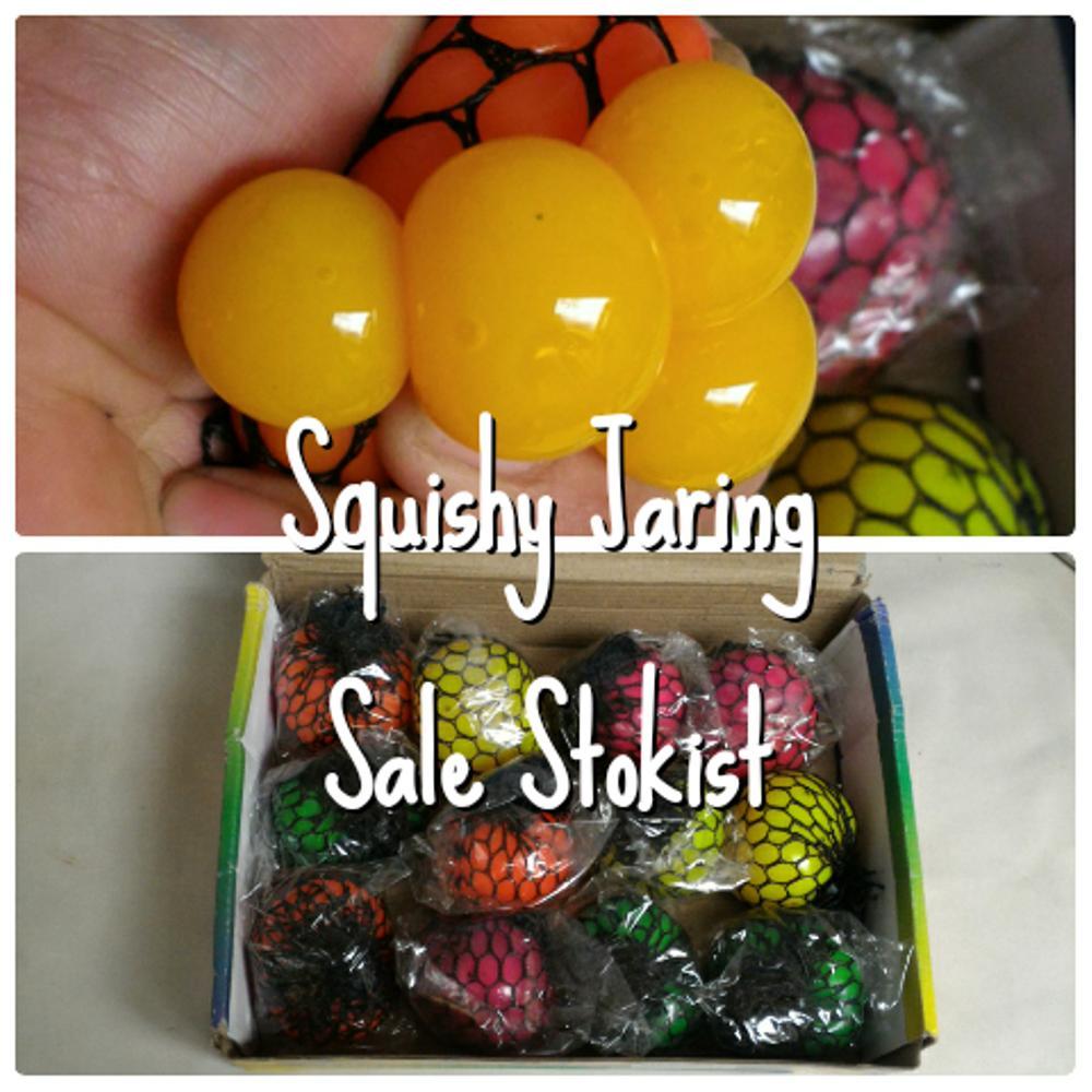 BERUBAH WARNA squishy ball anggur grape mainan toy anak anti stress bola pencet gta pes dota mini eggs egg telur telor kado hadiah tanda mata uno stacko lego granat prank gag splat bal dual change colour jaring di lapak SALE STOKIST sale_stokist
