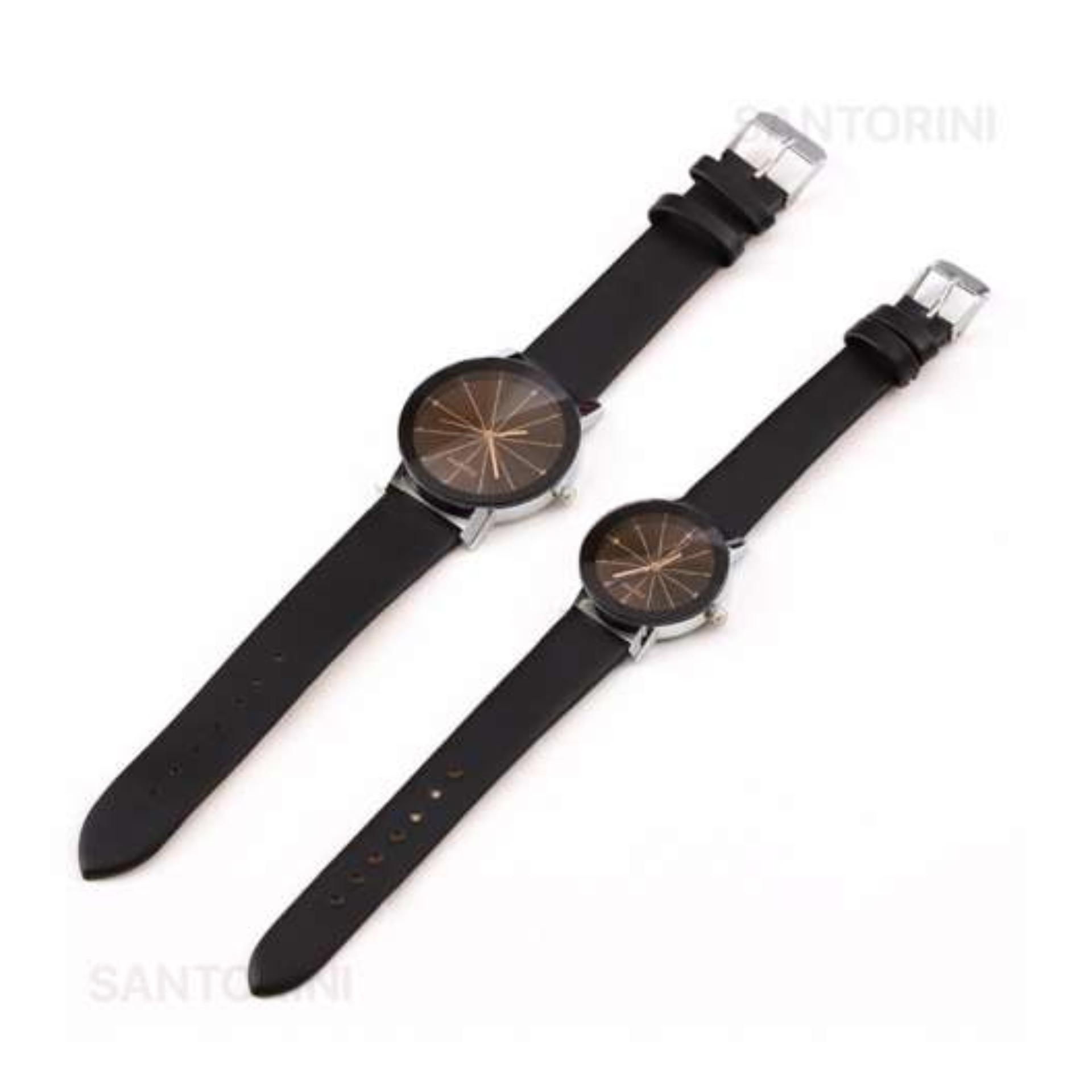 Jam Tangan Couple Quartz 1 Pair Pria Dan Wanita Strap Kulit PU Men Women Stainless Skmei Steel Leather Couple Watch Casio Januari 2019 - 4 Jam Tangan Couple Quartz 1 Pair Pria dan Wanita Strap Kulit PU Men Women Stainless Skmei Steel Leather Couple Watch Casio - 4