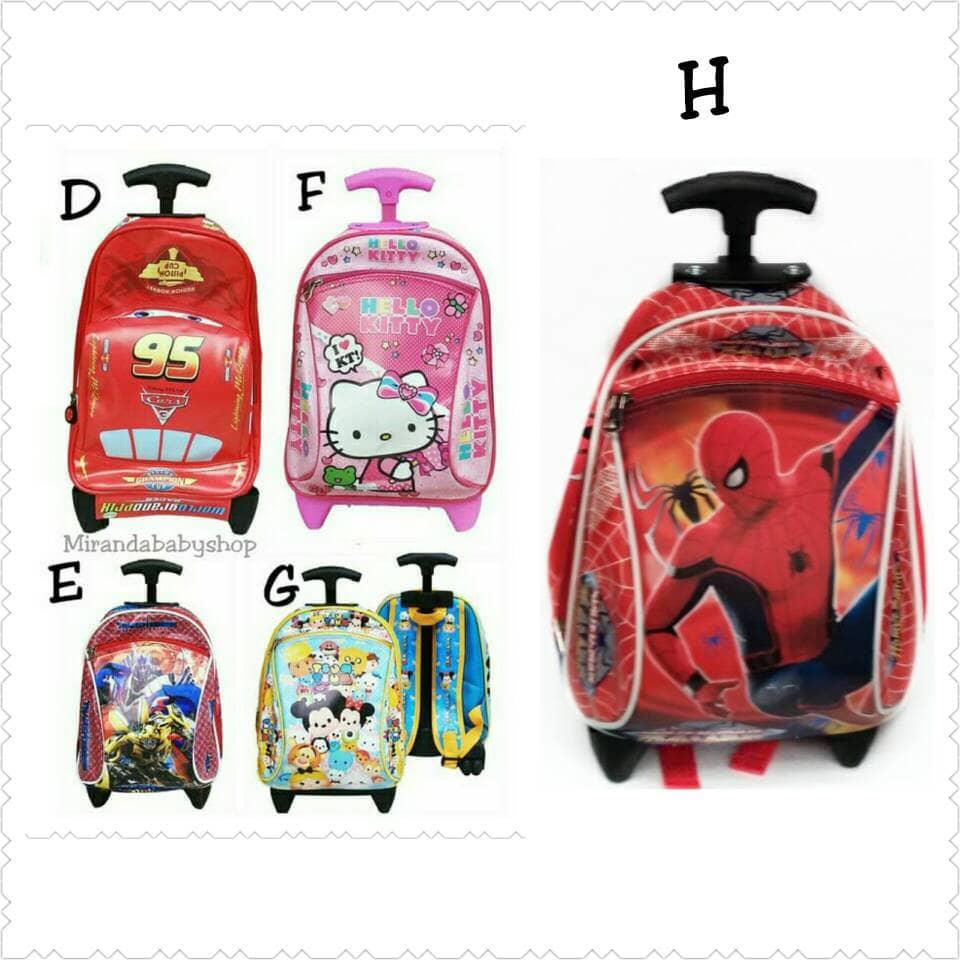 Tas trolly paud playgrup spon tebal troli dorong awet
