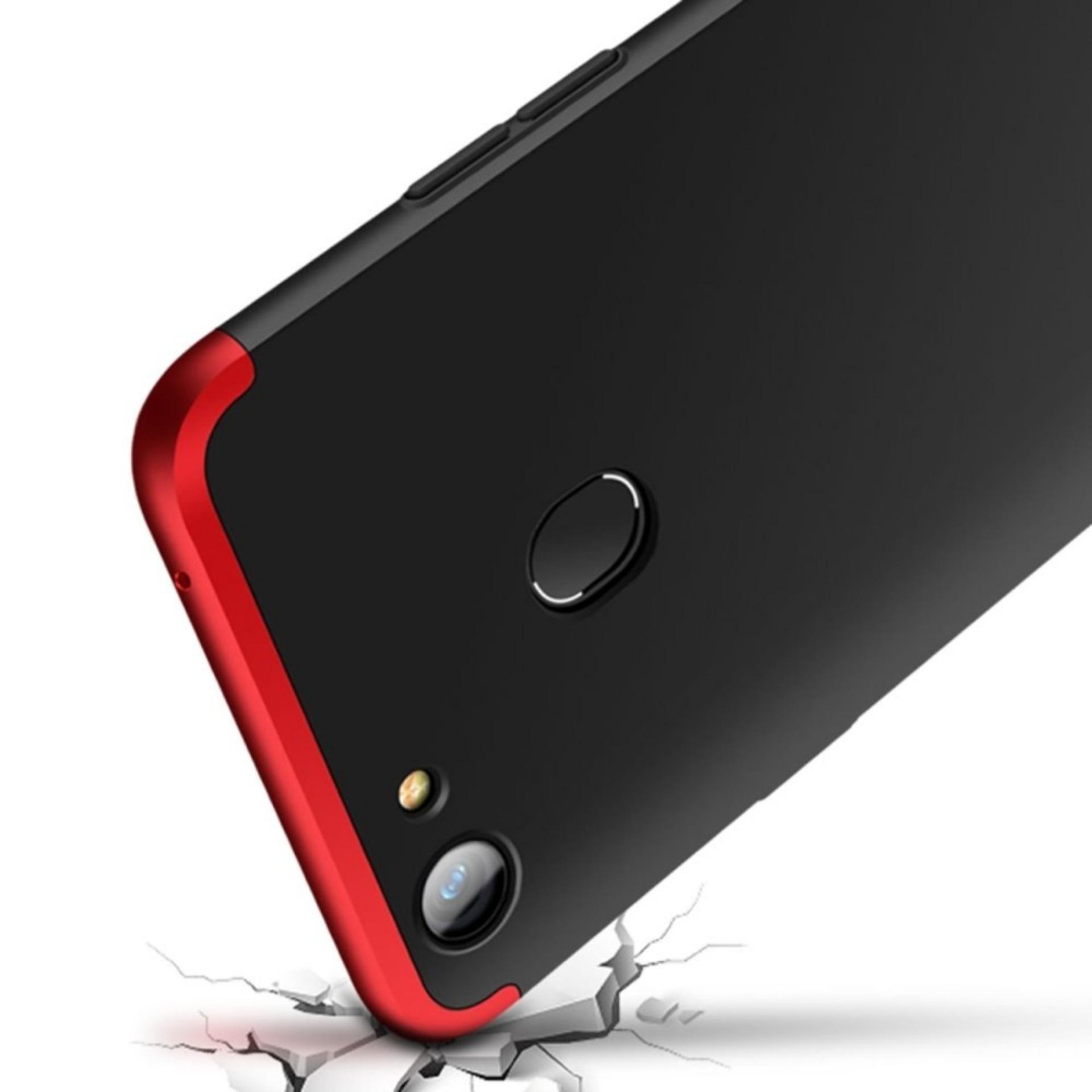 Premium Case 360 Degree Full Protection Super Slim Anti Slip Hard Back Case Cover For Oppo Realme C1 - Random Color + Free Tempered Glass Januari 2019 - 5 Premium Case 360 Degree Full Protection Super Slim Anti Slip Hard Back Case Cover For Oppo Realme C1 - Random Color + Free Tempered Glass - 5