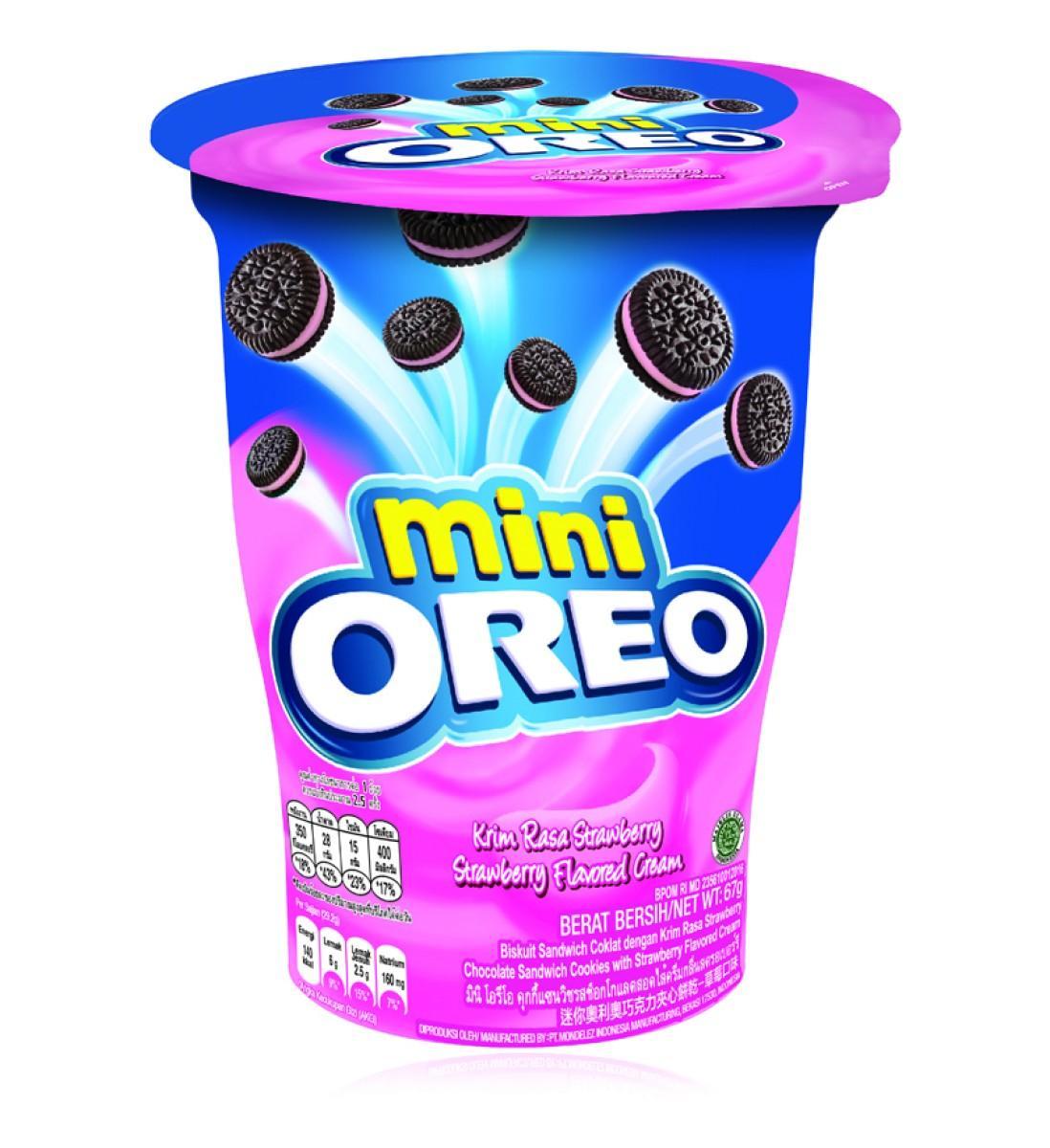Oreo Mini Strawberry 67g