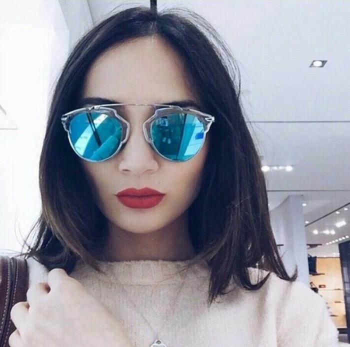 PROMO KACAMATA sunglasses NAGITA SLAVINA kacamata so real kc 148 blue