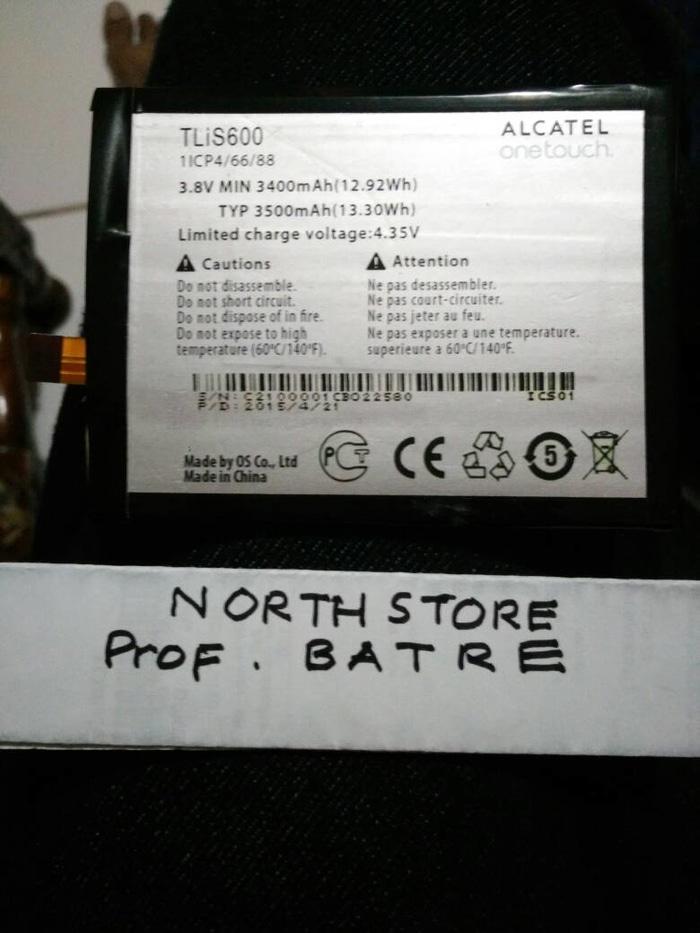Baterai Alcatel One Touch OneTouch Flash Plus TLiS600 OT-7054
