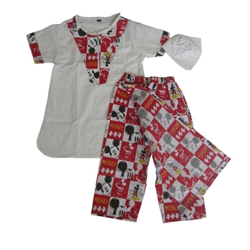 Sarkoci (Sarung celana + baju koko + peci) Bayi Anak Laki-laki
