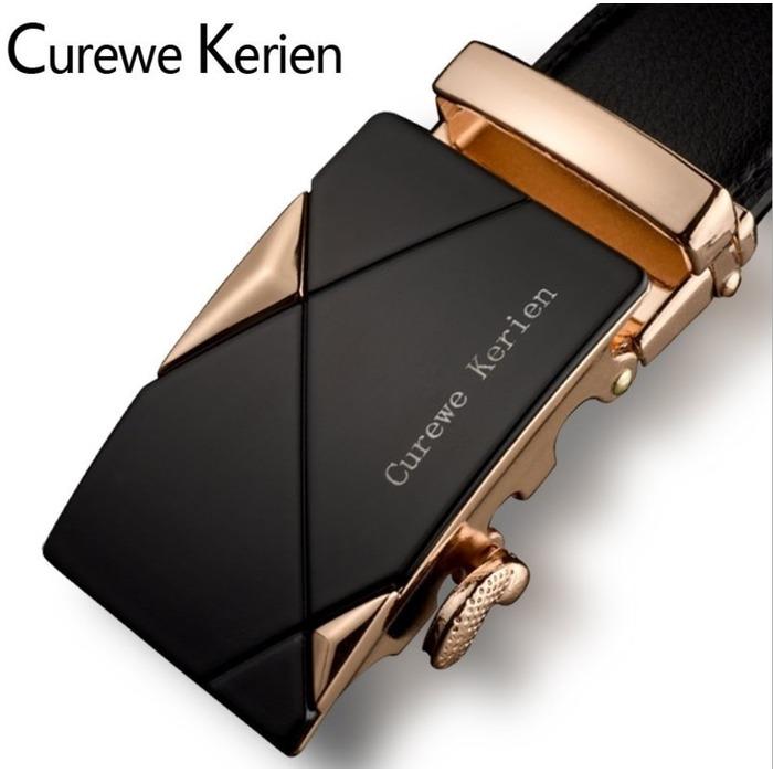 Ikat Pinggang Kulit Import Branded Curewe Kerien Belt Ban Gasper Sabuk