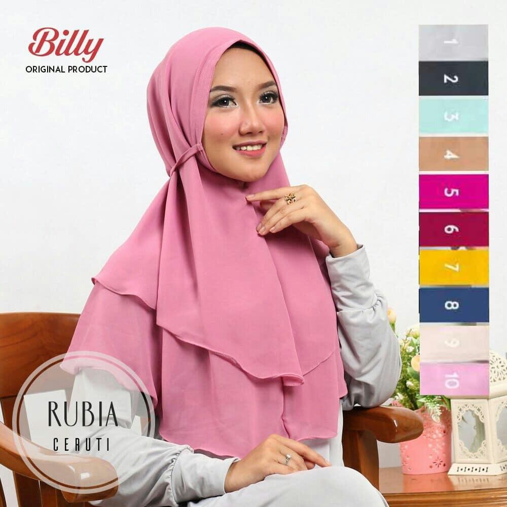 RNF - Jilbab Instan Terbaru - Rubia Ceruty Polos