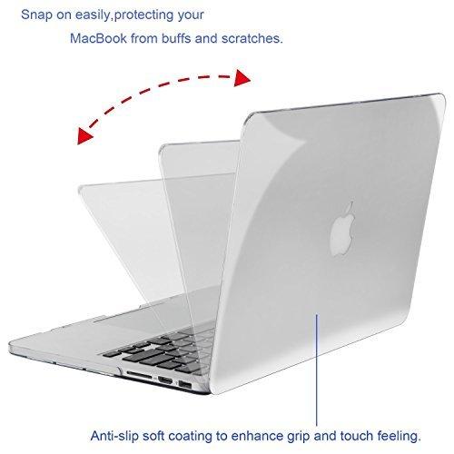 MacBook Air 13 Case Transparent Frosted Plastic Hard Shell Case Cover For Apple MacBook Air 13 Inch A1369/ A1466 Januari 2019 - 3 MacBook Air 13 Case Transparent Frosted Plastic Hard Shell Case Cover for Apple MacBook Air 13 Inch A1369/ A1466 - 3