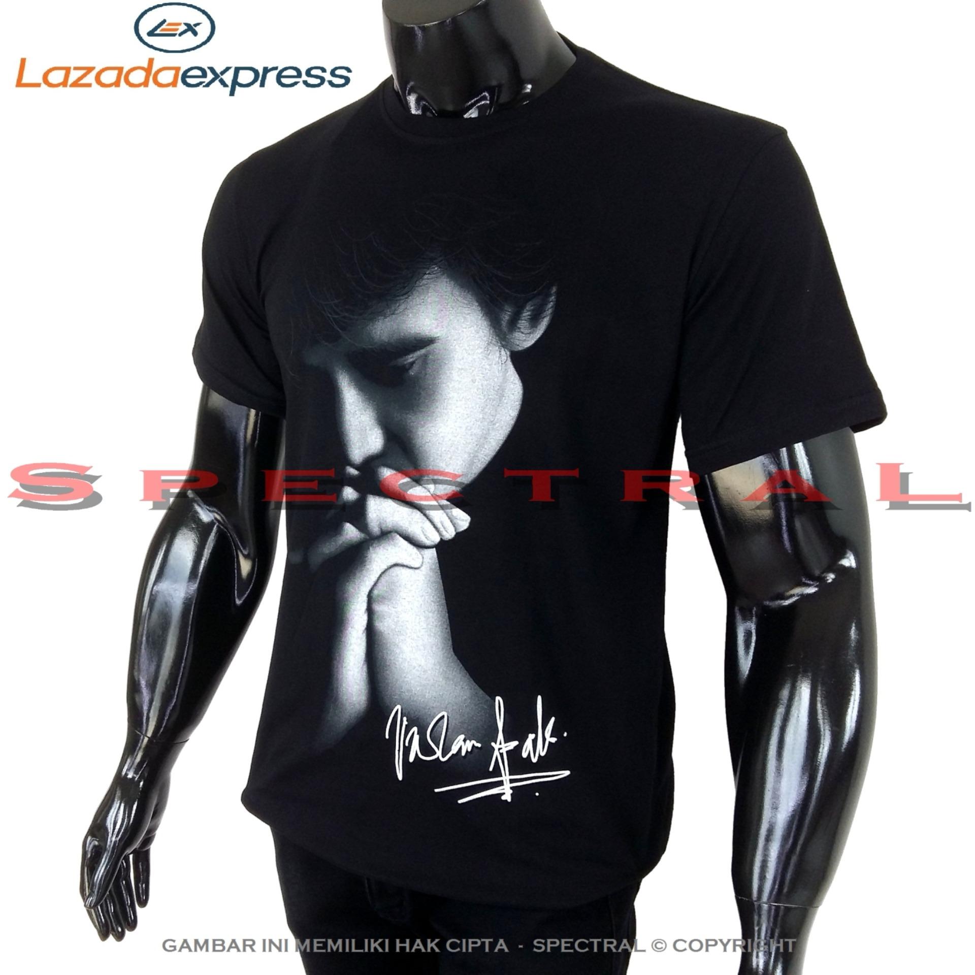 Spectral - Kaos Distro T-Shirt Fashion 100% Soft Cotton Combed 30s Pria Wanita Cewe Cowo Baju Shirt 3D Jakarta Bandung Terbaru Baru Jaman Now Kekinian Seni Gambar Tulisan OI Iwan Fals Doa Orang Indonesia Slank IwanFals Band Rock Musik Gitar Atasan Pakaian