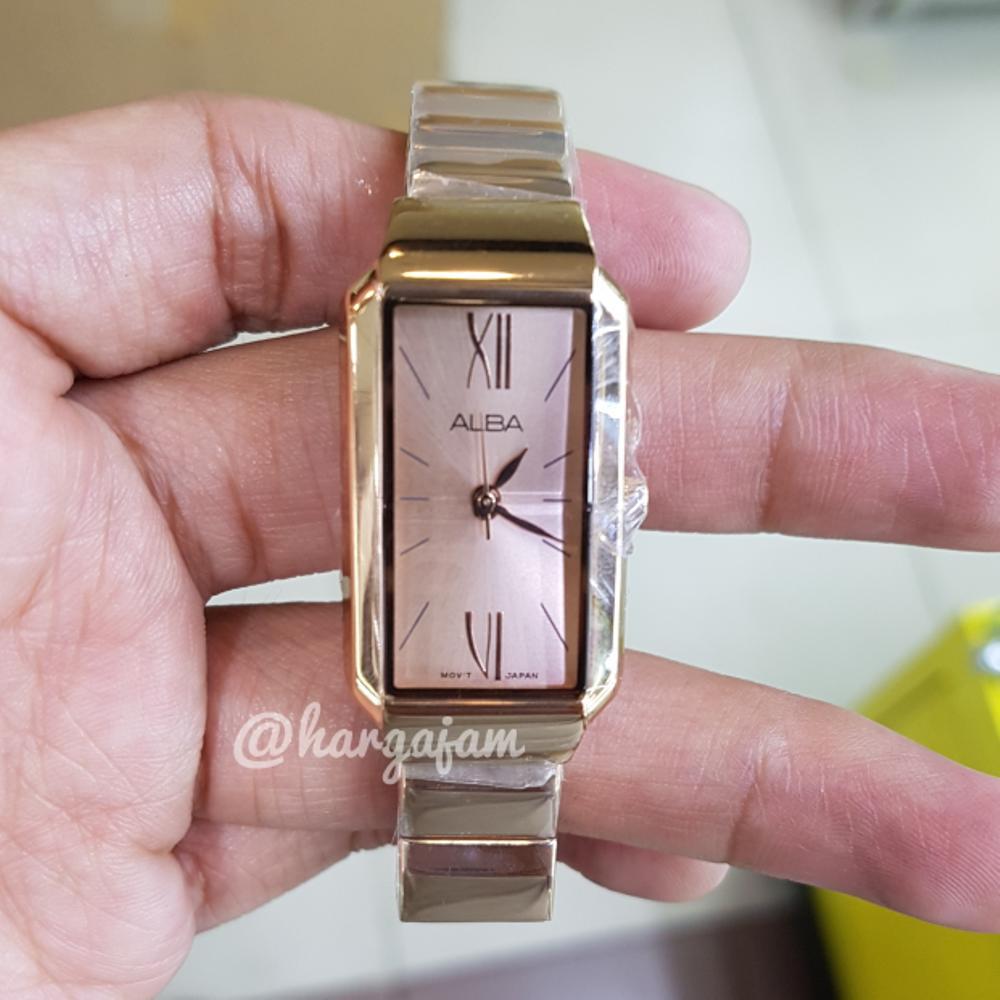 Jam Tangan Wanita Alba Original AH831 Rosegold (Hargajam Harga Jam Ori Anti Air)