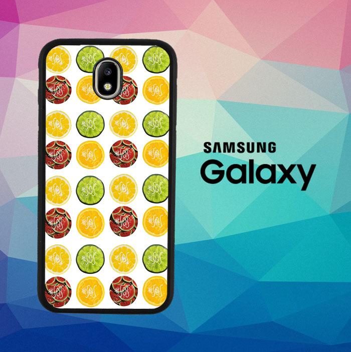 5 Second of Summer Fruit O3428 Casing Custom Hardcase Samsung Galaxy J3 Pro 2017 Case Cover