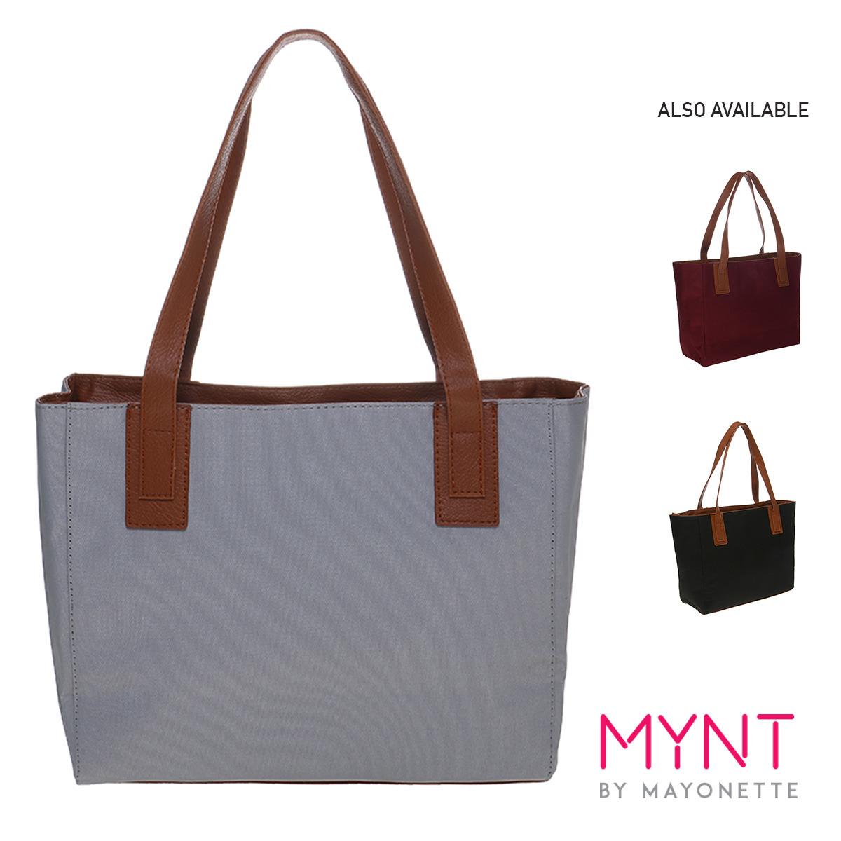 MYNT by Mayonette Tas Branded Wanita Korean Style Fashion Canvas Totes Shoulder High Quality Women Bags Emma Canvas